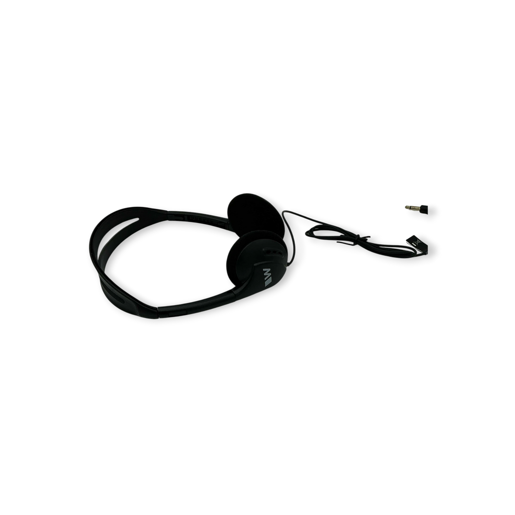 Sewershop black Schonstedt locator headset for MAGGIE and GA-92XTd magnetic locators with audio jack