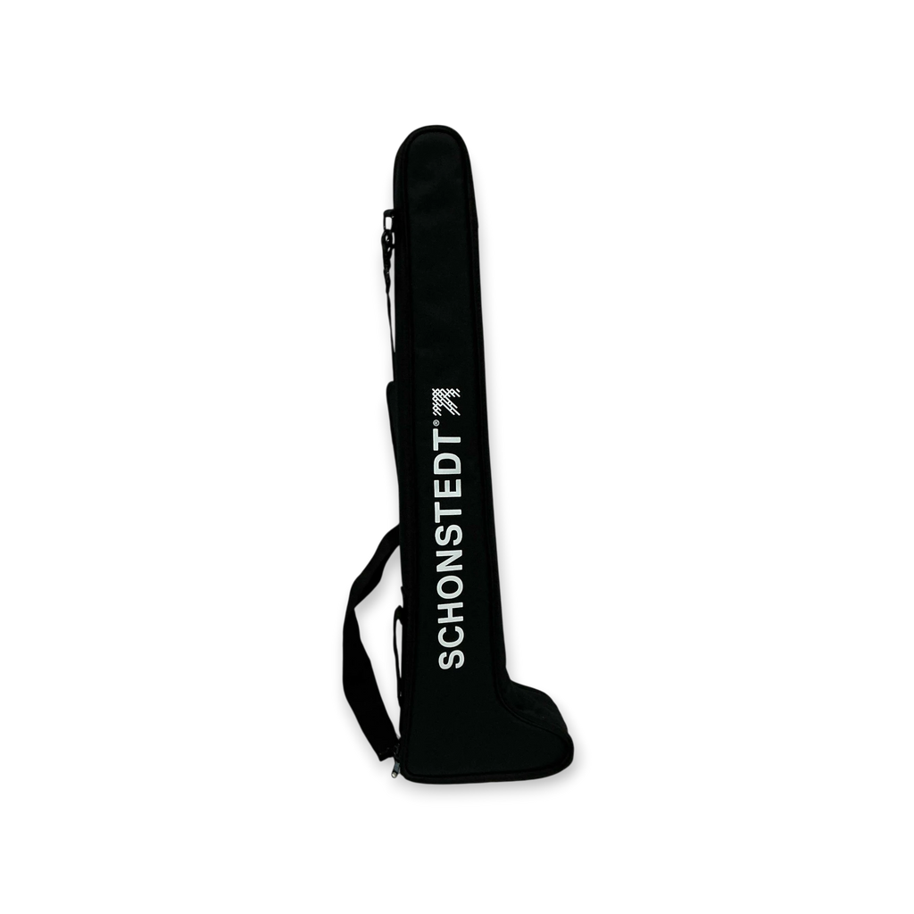 Sewershop Schonstedt MAGGIE magnetic locator in its black soft carrying case with white logo branding