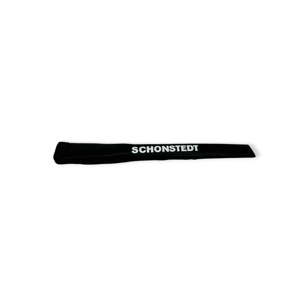 Sewershop Schonstedt SPOT magnetic locator in its black soft carrying case with white branding