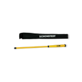 Sewershop Schonstedt SPOT magnetic locator with yellow handle and black carrying case for finding buried metal objects