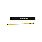 Sewershop Schonstedt SPOT magnetic locator with yellow handle and black carrying case for finding buried metal objects