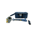 Sewershop Schonstedt u-LOCATE pipe and cable locator kit with receiver, transmitter, and blue carrying case.