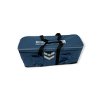 Sewershop blue carrying case for Schonstedt u-LOCATE pipe and cable locator with black handles and reflective details