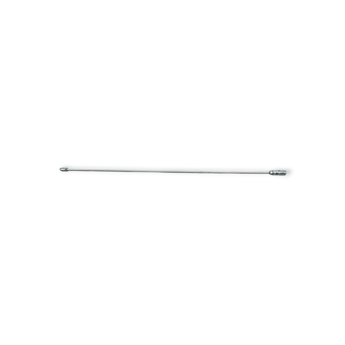 Sewershop heavy-duty sectional sewer rod with hardened plated couplings for professional drain cleaning