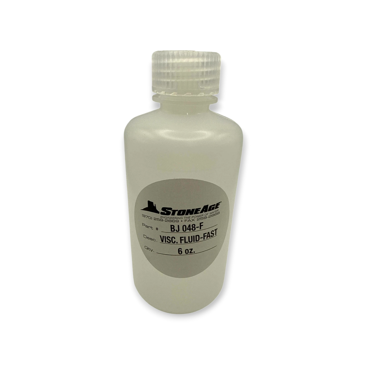 Sewershop StoneAge viscous fluid bottle for Warthog WH nozzle maintenance and repair