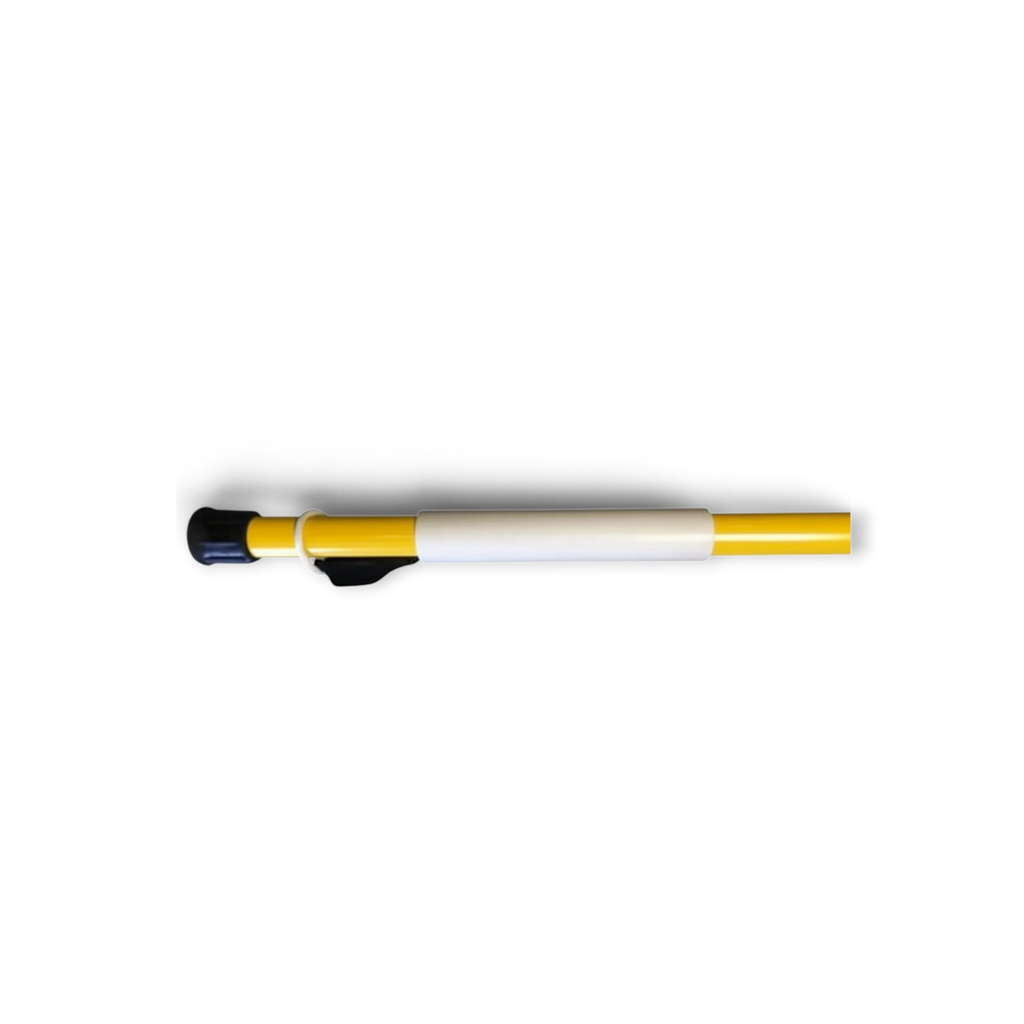 Sewershop Southland telescopic fiberglass claw grabber for sewer and utility debris retrieval in yellow and white
