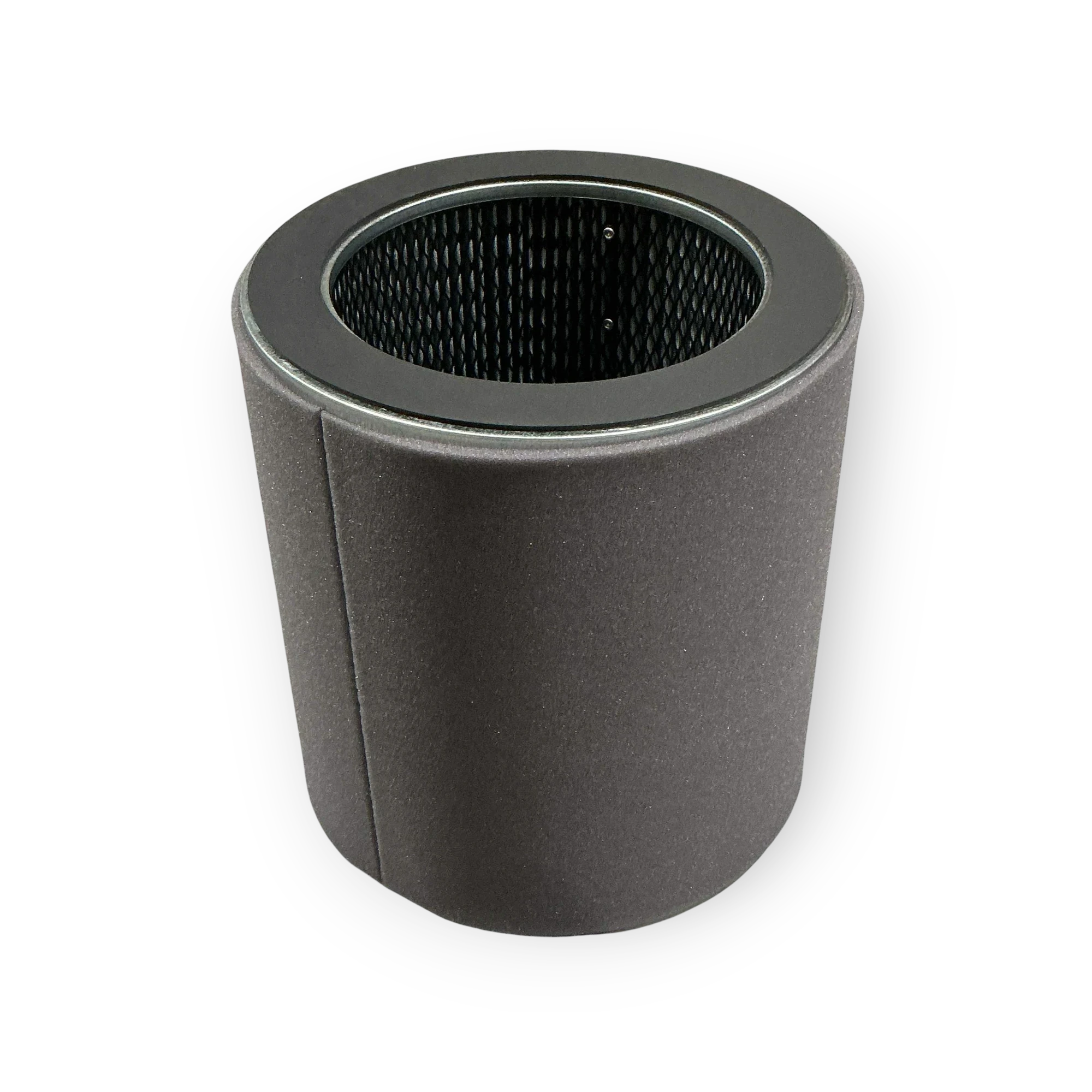Sewershop replacement final filter assembly for Vactor vacuum excavation equipment with durable cylindrical design.