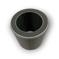 Sewershop replacement final filter assembly for Vactor vacuum excavation equipment with a cylindrical design.