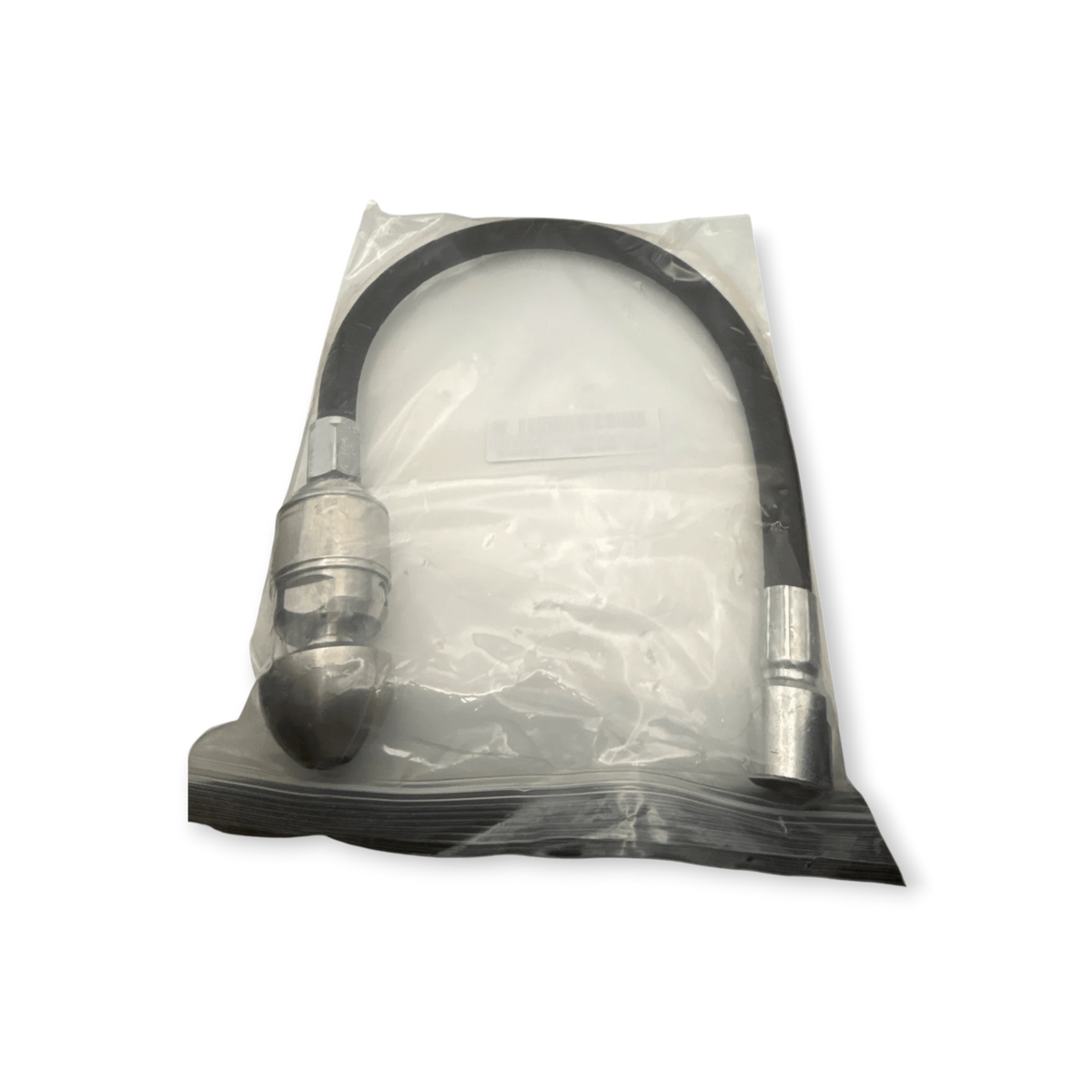Sewershop Warthog WS Classic 1/2 inch sewer nozzle with attached black whip hose in protective plastic packaging.
