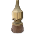 Sewershop NozzTeq Whirlaway 1-1/2 inch brass rotating culvert cleaning nozzle for professional sewer jetting