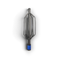 Sewershop wire cage nozzle extension for sewer jet hoses, featuring a grey metal frame for centering and safety.