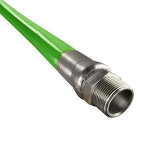 Piranha® Sewer Jetter Hose: Green 4000 PSI - Range Supply